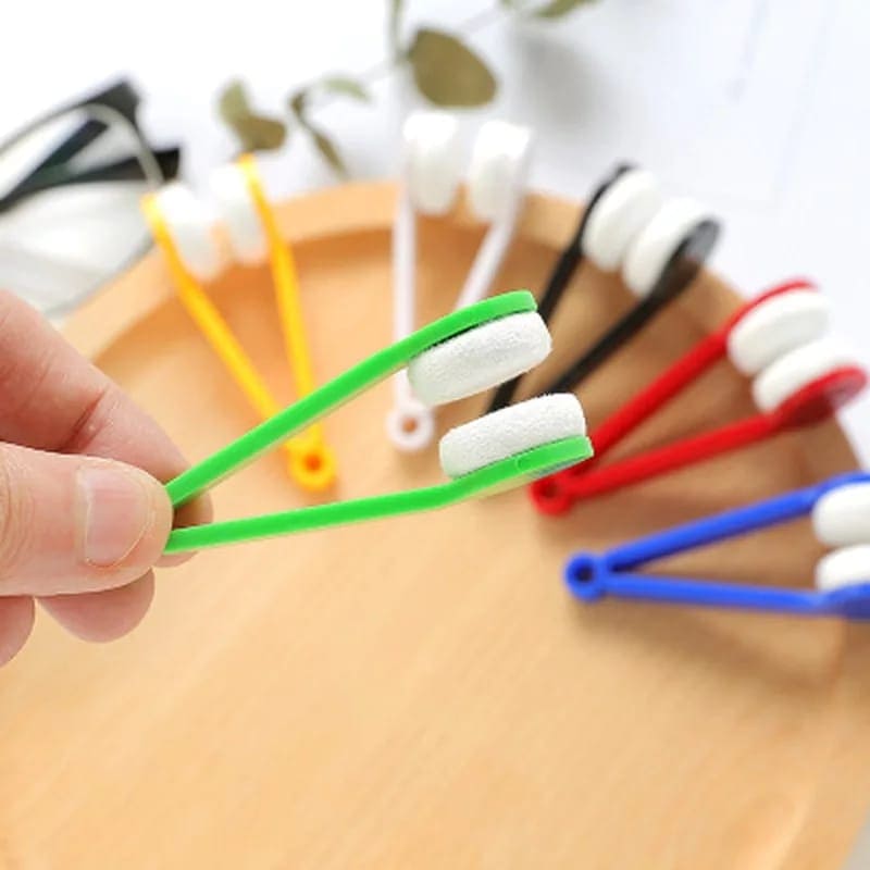 Mini Glasses Cleaning Wipe, Multifunctional Portable Super Soft Glasses Wipe, Double-sided Microfiber Glasses Brush, Microfiber Spectacles Cleaner, Microfiber Glasses Eyeglasses Cleaner Mini Glasses Cleaning Wipe, Multifunctional Portable Super Soft Glasses Wipe, Double-sided Microfiber Glasses Brush, Microfiber Spectacles Cleaner, Microfiber Glasses Eyeglasses Cleaner